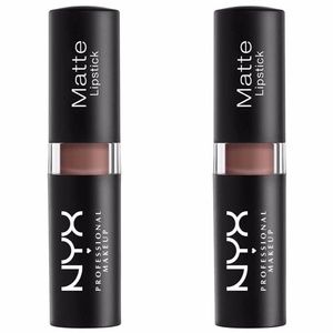 Lot 2 NYX Honeymoon Matte Lipsticks NEW
